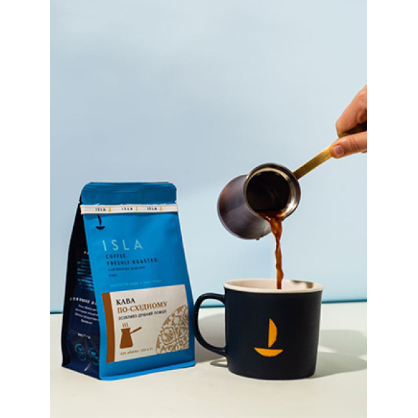Кава ISLA, особливо дрібний помел для заварювання по-східному, 200 г (4820189320210)