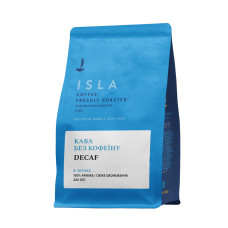 Кава ISLA без кофеїну, в зернах, 200 г (4820189320937)