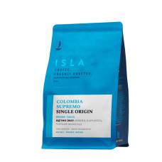 Кава ISLA в зернах, моносорт Колумбія Supremo Cauca, 200 г (4820189320401)