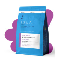 Кава ISLA в зернах, моносорт Ефіопія Sidamo Natural, 200 г