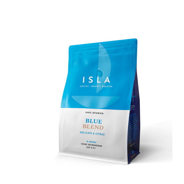 Кава ISLA в зернах BLUE BLEND + GOLD BLEND