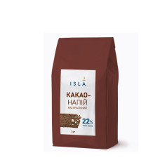 Какао-напій ISLA з сухим молоком та цукром, 1 кг (4820189320357)