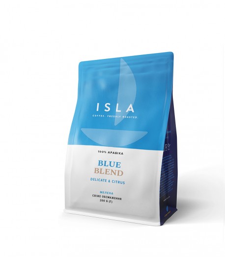 Кава та чай ISLA: в зернах BLUE BLEND + GOLD BLEND + TEA Box