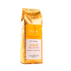 Кава ISLA GOLD BLEND в зернах, 500 г (4820189320074)