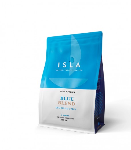 Кава ISLA BLUE BLEND в зернах, 200 г (4820189320029)