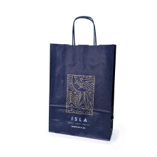 Паперовий крафт-пакет "Карпати", середній