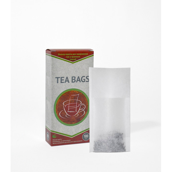 Фільтр-пакети для чаю, на чайник, 100 шт.