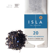 №20 Чай Isla «Sparkling Memories» в фільтр-пакеті на чашку, 2,4 г х 10 шт. (4820189320920)