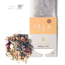 №8 Чай Isla трав’яний «Альпійський луг» в фільтр-пакеті на чашку, 2,4 г х 10 шт. (4820189320609)