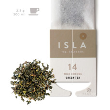 №14 Чай Isla Молочний Улун в фільтр-пакеті на чашку, 2,4 г х 10 шт. (4820189320746)